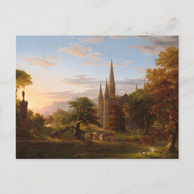 Carte Postale Le retour de Thomas Cole (Devant)