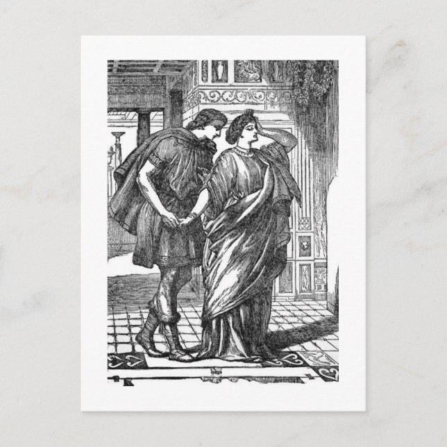 Carte Postale Le rêve de la nuit d'été (Devant)