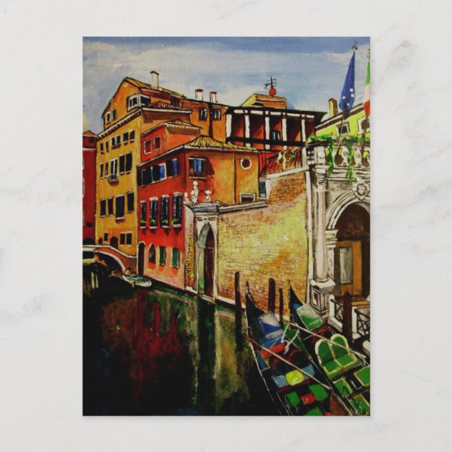 Carte Postale Le rêve de Venise (Devant)