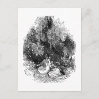 Carte Postale Le rêve d'une nuit d'été