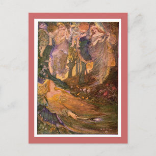 Carte Postale Le rêve d'une nuit d'été