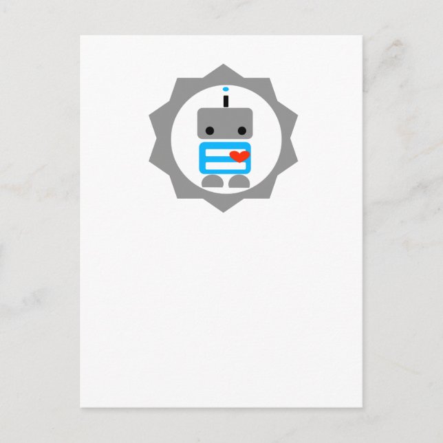 Carte Postale Le Robot ! (Devant)