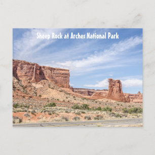 Carte Postale Le rocher des moutons dans le parc national des Ar