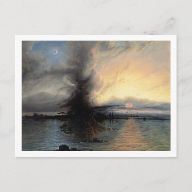 Carte Postale Le Rocher du Salut, 1837 (huile sur toile) (Devant)