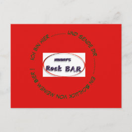 Carte Postale Le Rock Bar de Mimmy