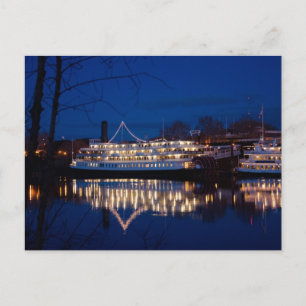 Carte Postale Le roi Delta la nuit - Sacramento, CA