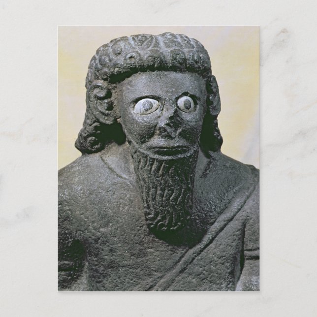 Carte Postale Le roi Hadad, du palais de Tell-Halaf, Syrie (Devant)