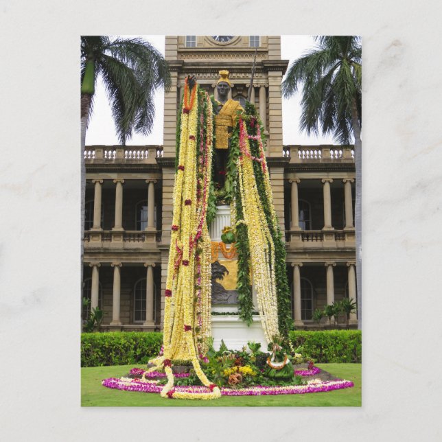 Carte Postale Le roi Kamehameha le Grand (Devant)