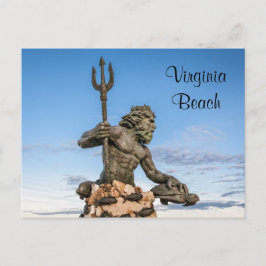 Carte Postale Le Roi Neptune Statue Postcard