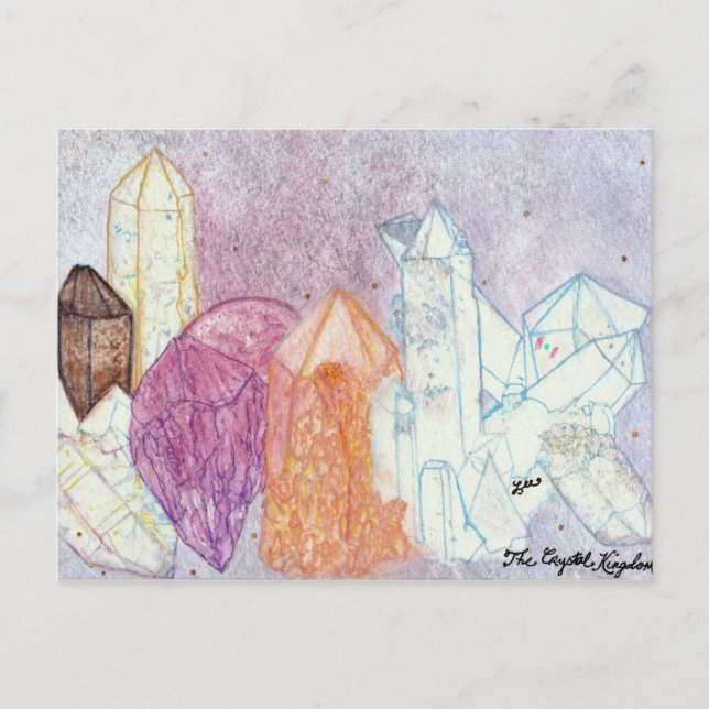 Carte Postale Le Royaume de cristal (Devant)