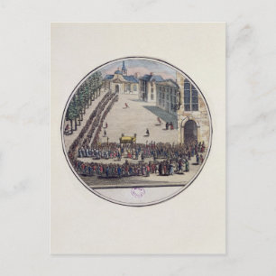 Carte Postale Le Saint Sacrement porté