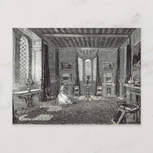 Carte Postale Le salon de dessin Scarlet, Tour Lansdown