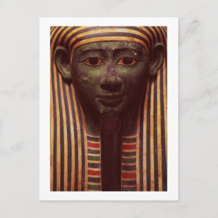 Carte Postale Le sarcophage de Psametik (664-610BC) détail de