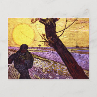 Carte Postale Le Semeur par Vincent van Gogh