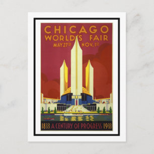 Carte postale - Le siècle des Progrès de l'Exposit