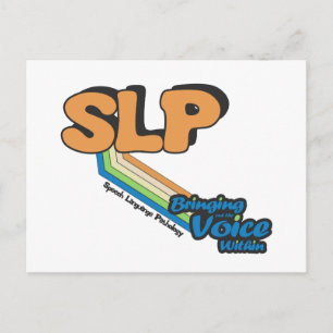 Carte Postale Le SLP fait entendre la voix à l'intérieur
