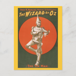 Carte Postale Le sorcier de la musique d'Oz - L'homme minuscule