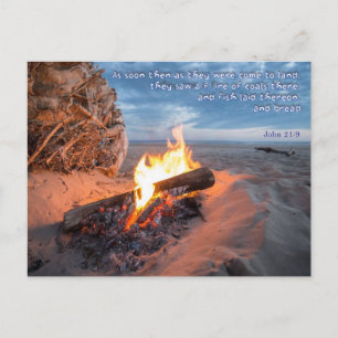 Carte Postale Le souper est prêt du Seigneur