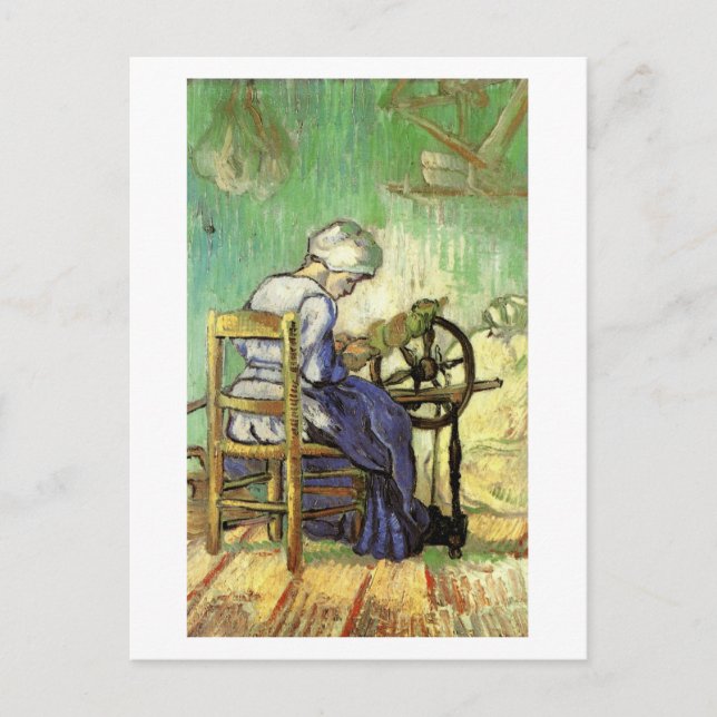 Carte Postale Le Spinner, Van Gogh Fine Art (Devant)