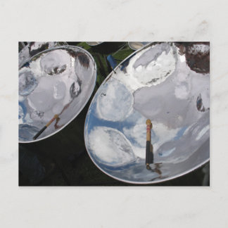 Carte Postale Le Steelpan, instrument musical national