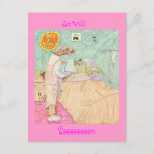 Carte Postale Le Striper De Bonbons Et Son Patient