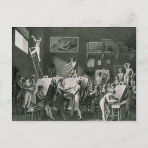 Carte Postale Le Studio de Jacques Louis David