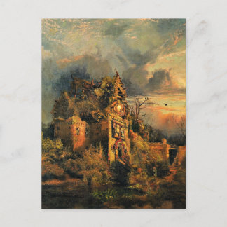 Carte Postale Le tableau de Thomas Moran, La Maison hantée,