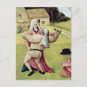 Carte Postale Le tableau des sept péchés mortels