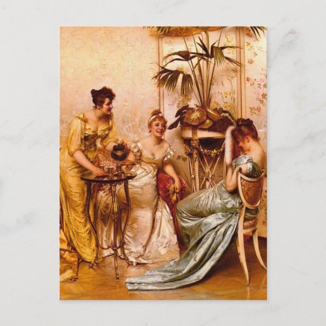 Carte Postale Le Tea Party (Devant)