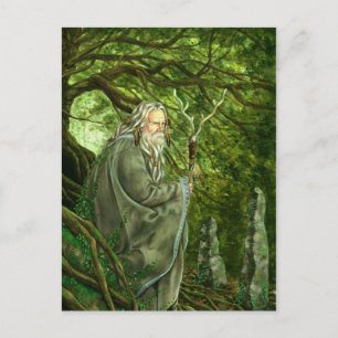 Carte Postale Le temple de Merlin