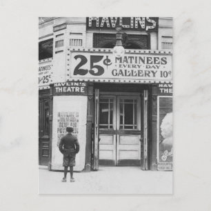 Carte Postale Le théâtre de Havlin, 1910