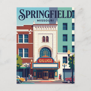 Carte Postale Le Théâtre Gillioz USA