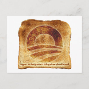 Carte Postale Le toast d'Obama