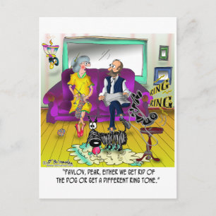 Carte Postale Le ton de l'anneau de Pavlov