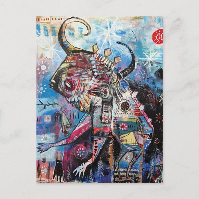 Carte Postale le torontois devient un lion (Devant)