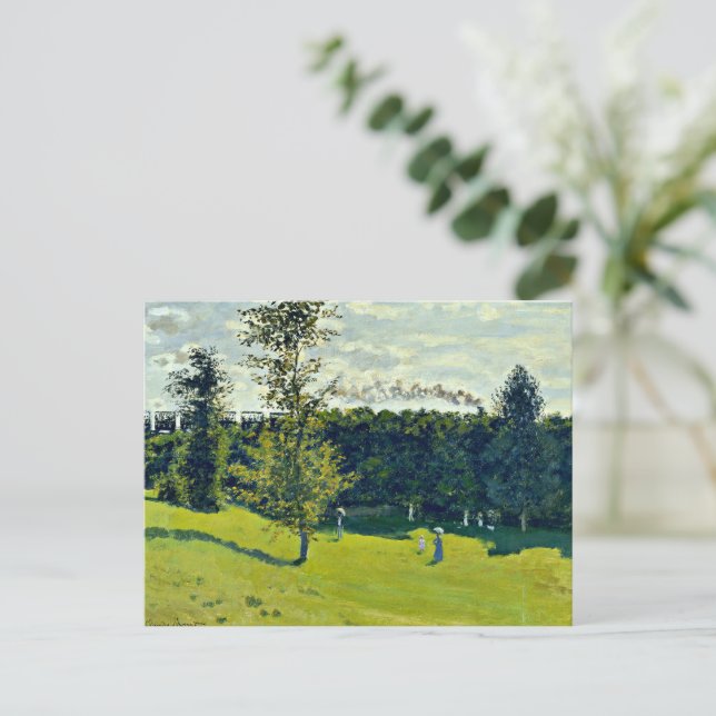 Carte Postale Le train dans le pays (Debout devant)