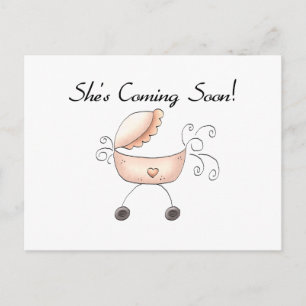 Carte Postale Le transport qu'elle vient bientôt