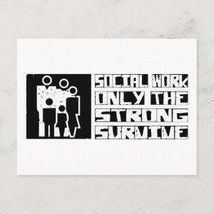 Carte Postale Le travail social survit