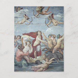 Carte Postale Le triomphe de Galatea, 1512-14