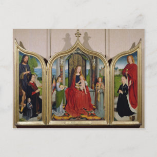 Carte Postale Le Triptyque de la famille Sedano, c.1495-98