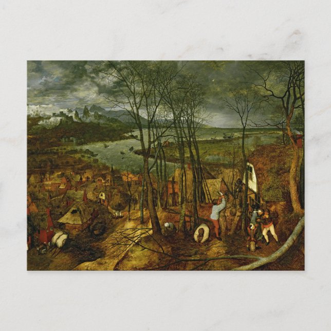Carte Postale Le triste jour - printemps 1559 (Devant)