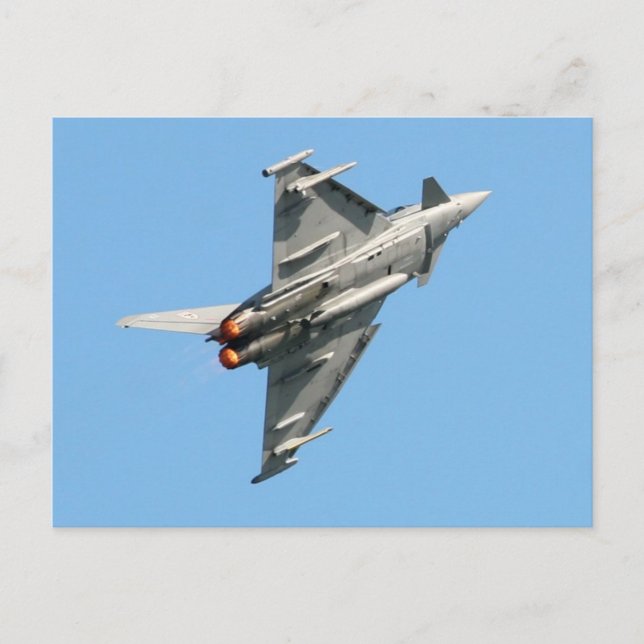 Carte Postale Le typhon de l'Eurofighter (Devant)
