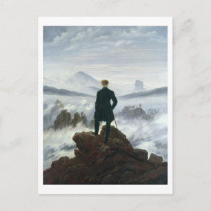 Carte Postale Le vagabond au-dessus de la mer du brouillard, 181