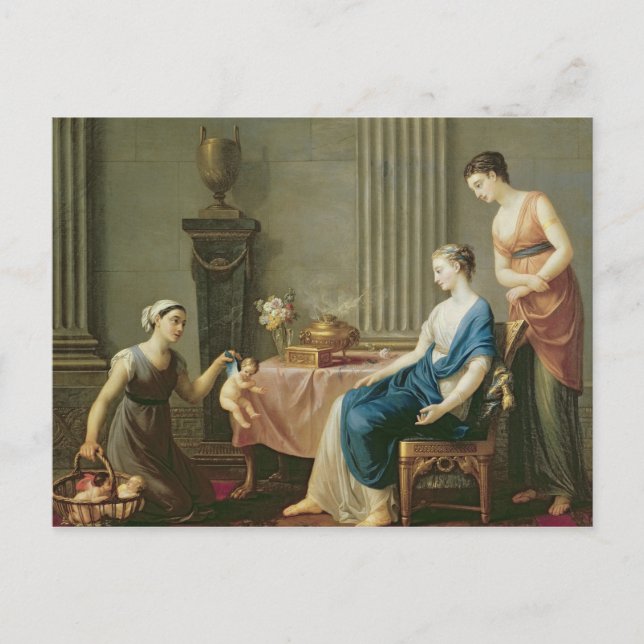 Carte Postale Le Vendeur des Amours, 1763 (Devant)