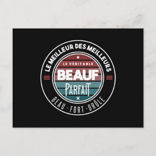 Carte Postale Le véritable beauf parfait