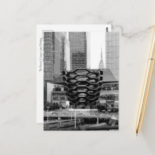Carte Postale Le Vessel & l'Empire State Building