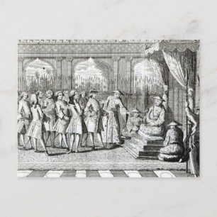 Carte Postale Le Viceroy de Canton donne un public