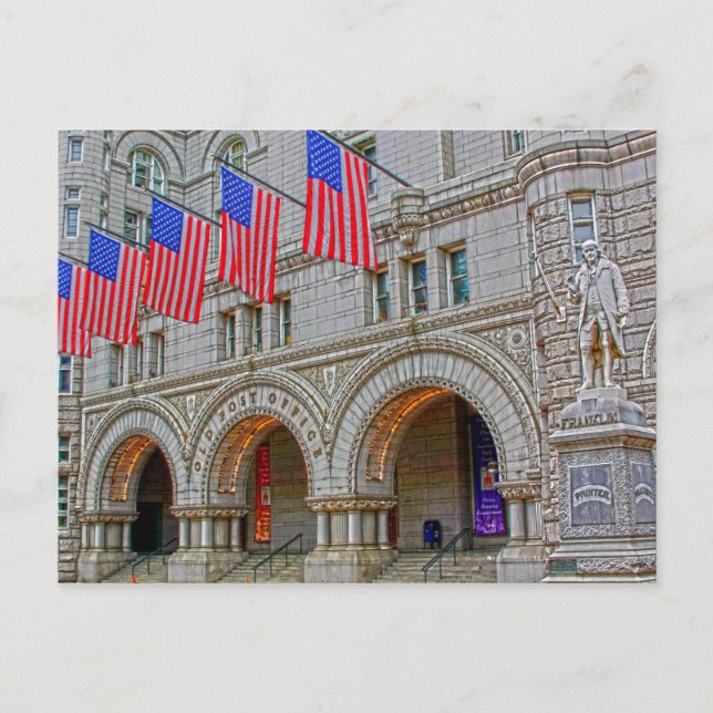 Carte Postale Le vieux bureau de poste (Devant)