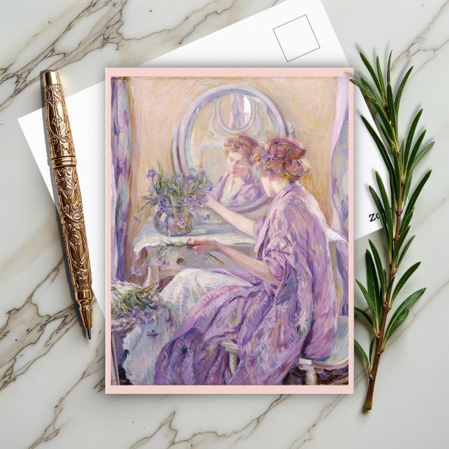 Carte Postale Le Violet Kimono, Nostalgique (Créateur téléchargé)