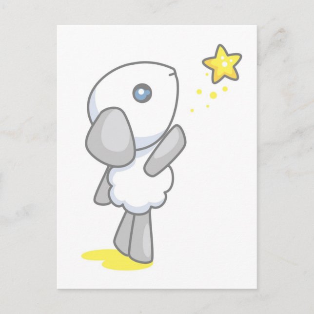 Carte Postale Le voeu de Lamby-Pie (Devant)